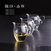 指環(huán)公道杯  代工76 玻匠人十大名牌茶具