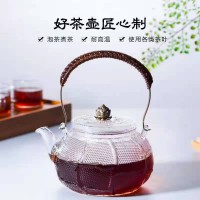 錘目紋玻璃壺 河間玻璃茶壺